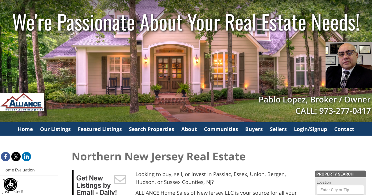 Northern NJ Real Estate Alliance Home Sales of New Jersey, REALTOR®