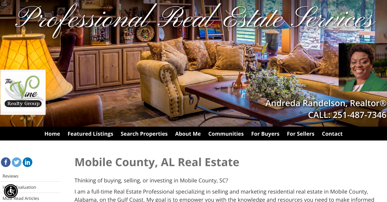 Understanding Agency Mobile County, AL Real Estate Andreda Randelson, REALTOR®
