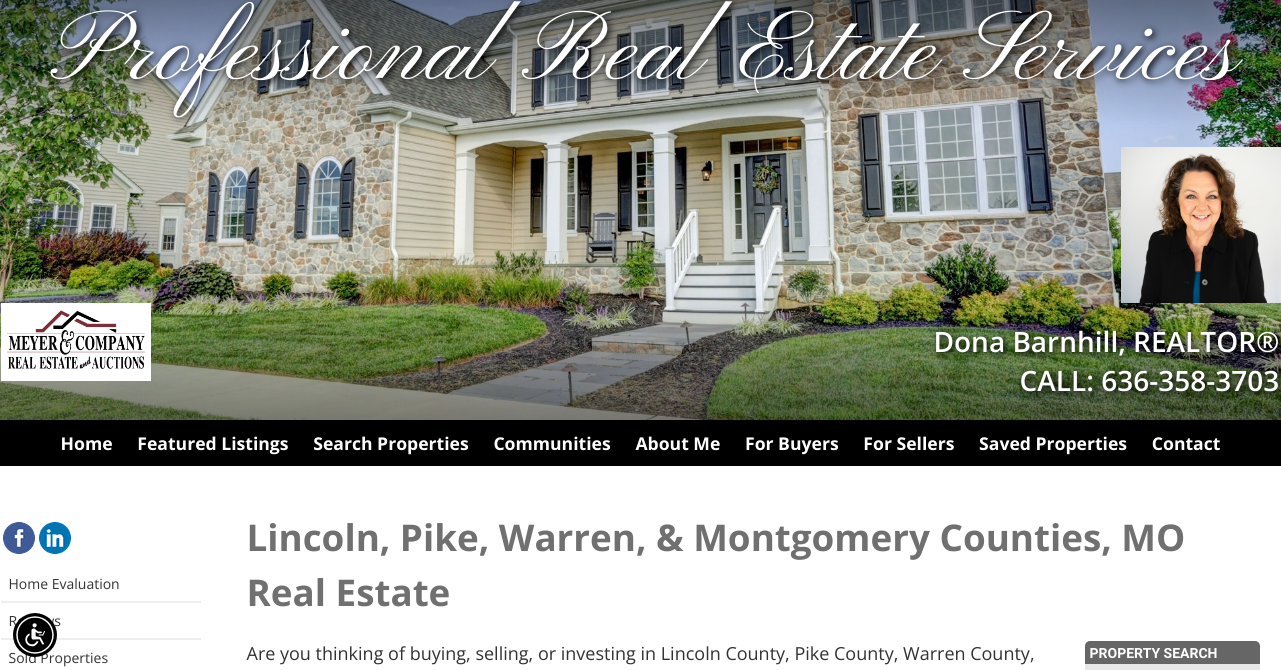 Lincoln County, MO Real Estate Dona Barnhill, REALTOR®