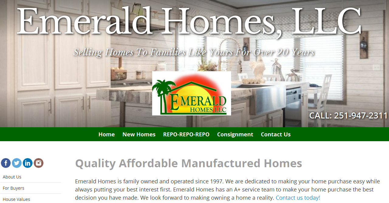 Emerald Homes Llc Quality Affordable Manufactured Homes