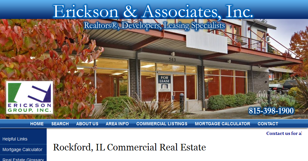 Rockford, IL Real Estate Links Erickson & Associates, Inc. , Realtor