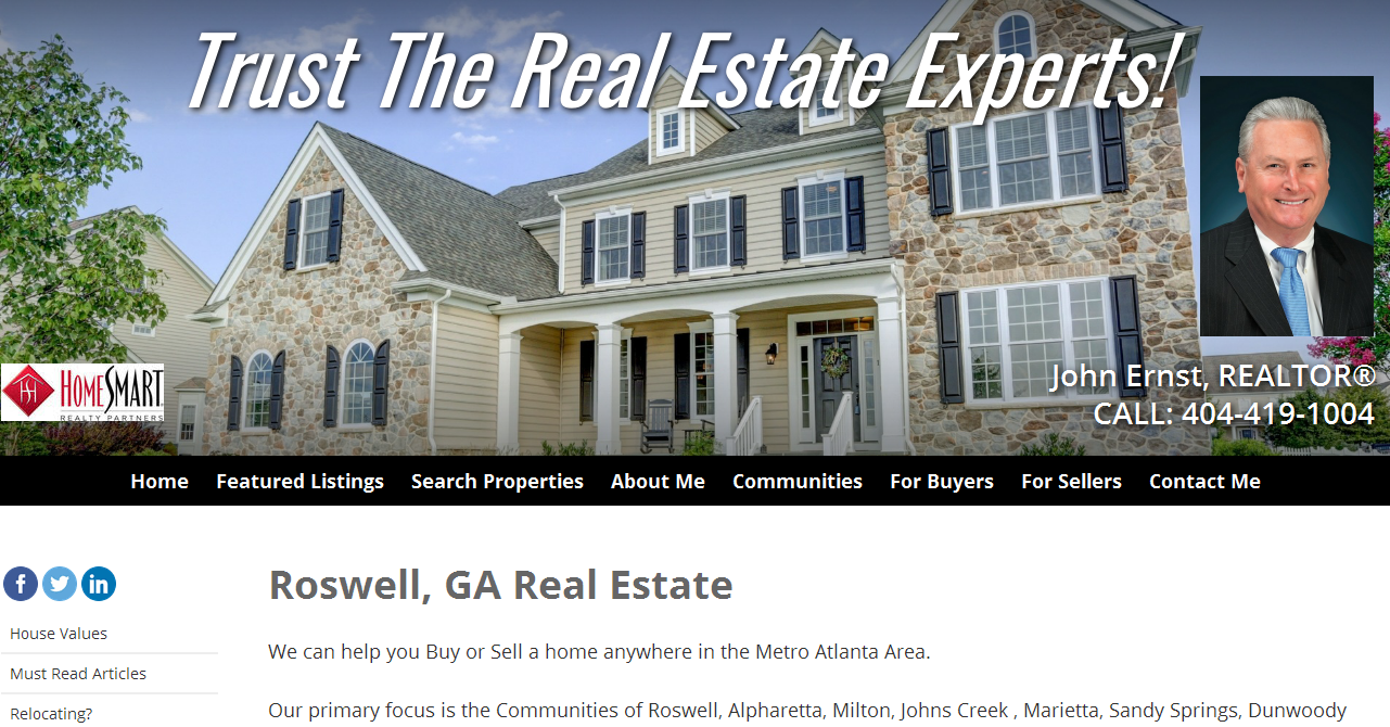 Roswell, GA Real Estate John Ernst, REALTOR®