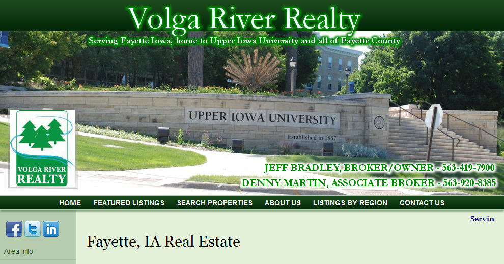 Wadena Ia Real Estate Volga River Realty Realtor