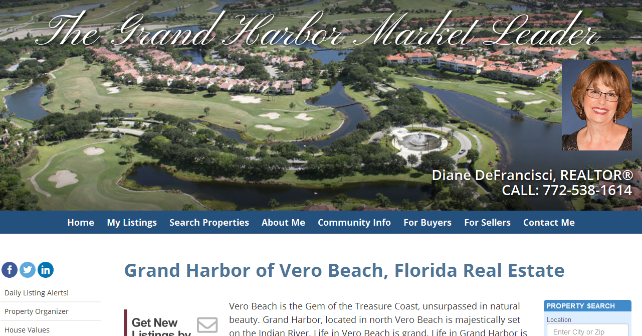 Vero Beach Real Estate Listings Diane's Grand Harbor Listings