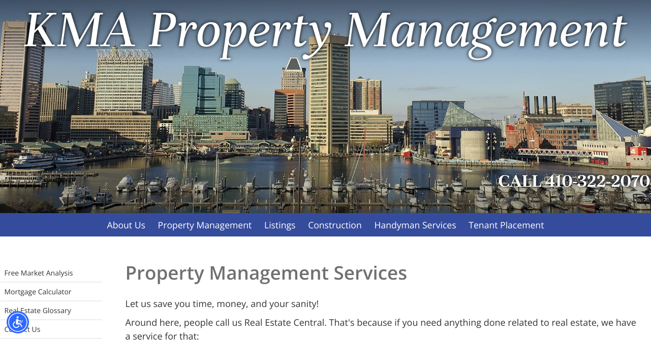Property management services