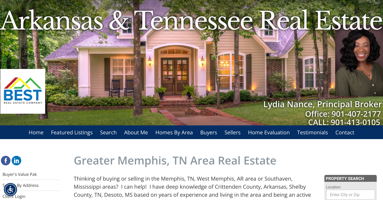 Memphis, TN Real Estate Lydia Nance, REALTOR®