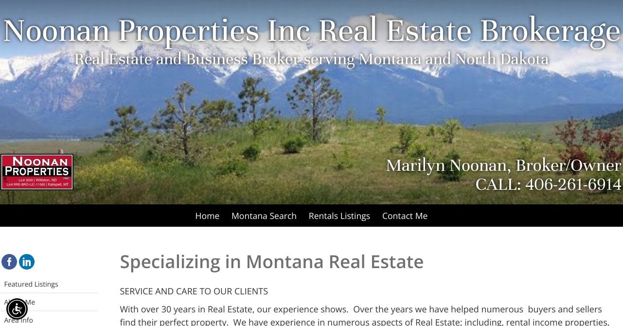 Montana North Dakota Real Estate and Business Brokerage Noonan
