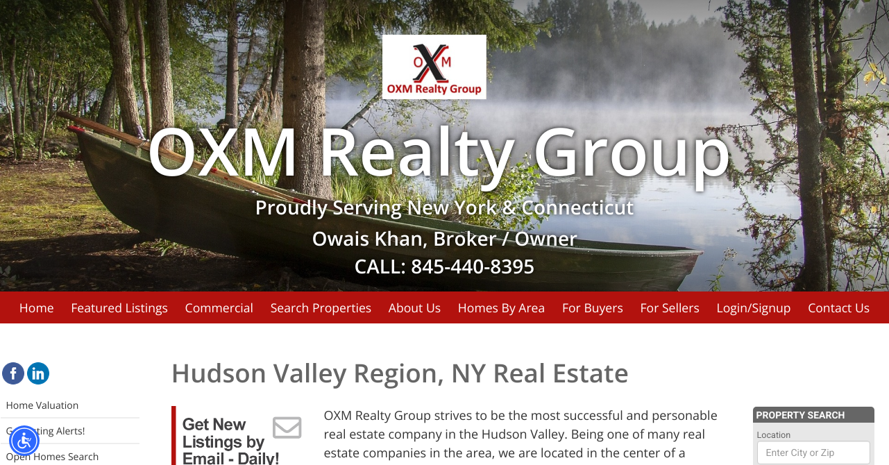 Hudson Valley Region, NY Real Estate OXM Realty Group, Realtor