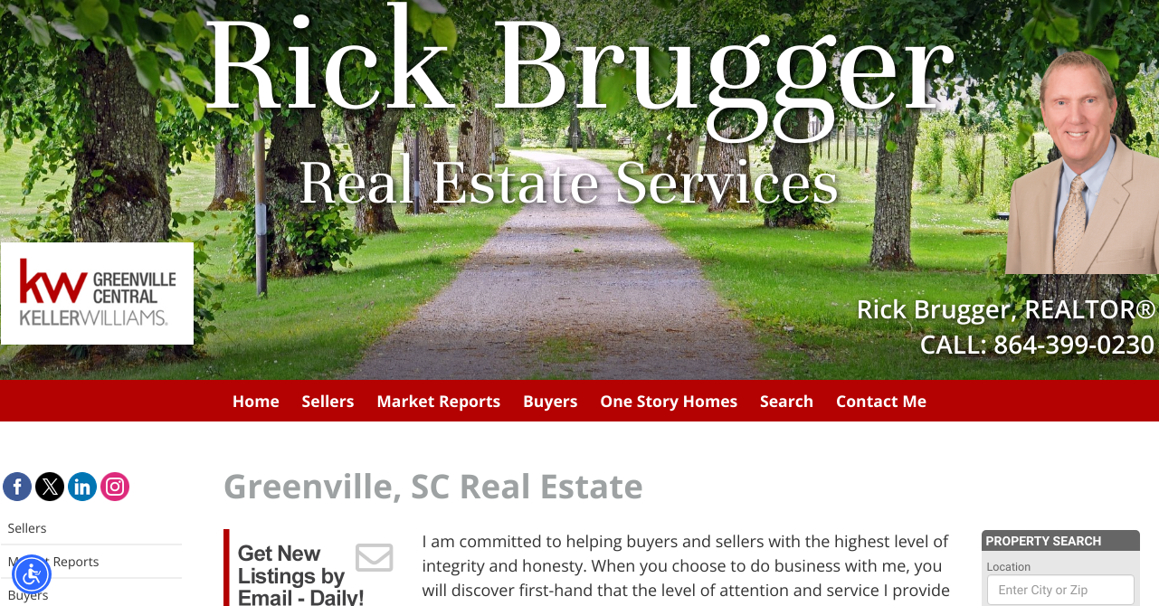 Greenville, SC Real Estate Rick Brugger, REALTOR®