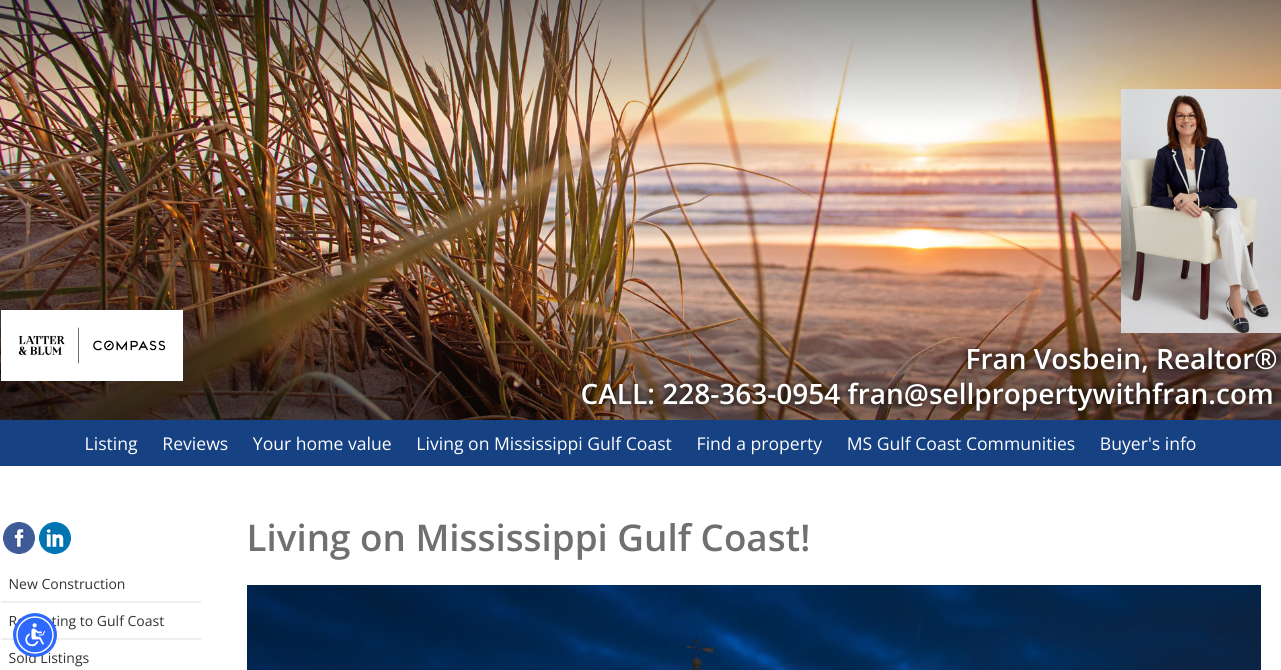 Hancock County, MS Real Estate Fran Vosbein, REALTOR®