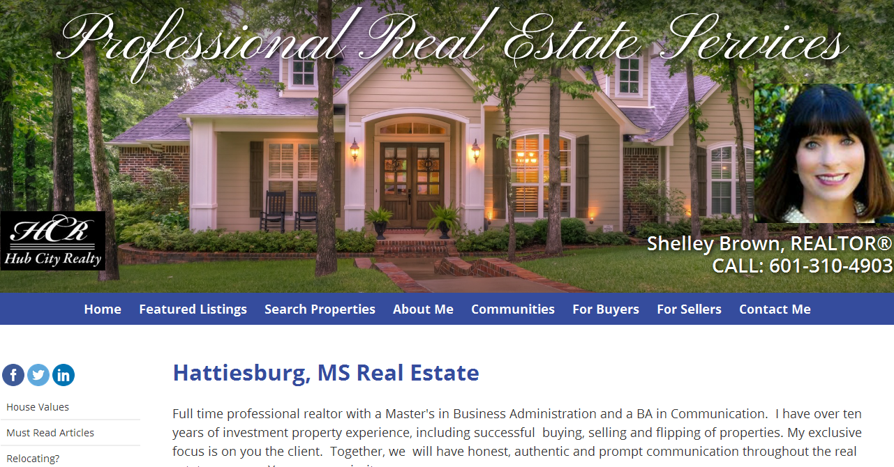 Hattiesburg, MS Real Estate - Shelley Brown, REALTOR®