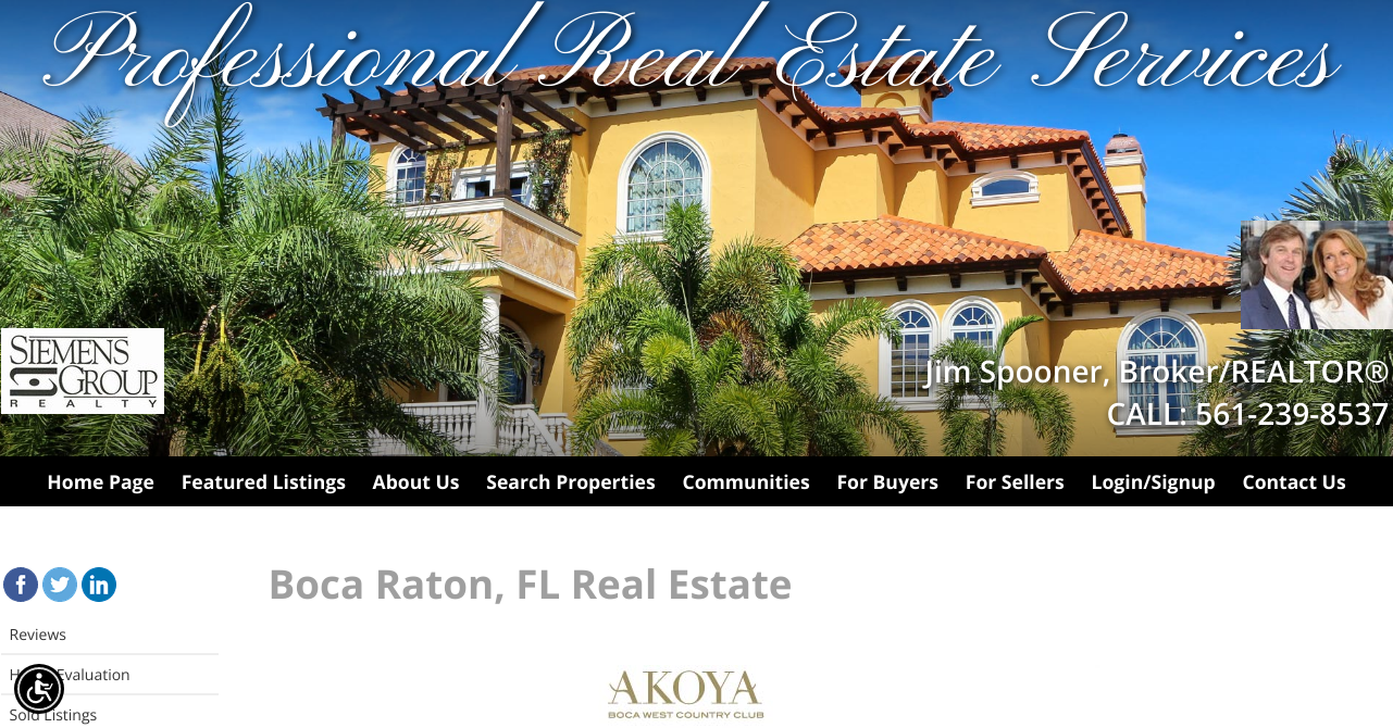 Boca Raton Real Estate, Palm Beach County Florida, About Me ...