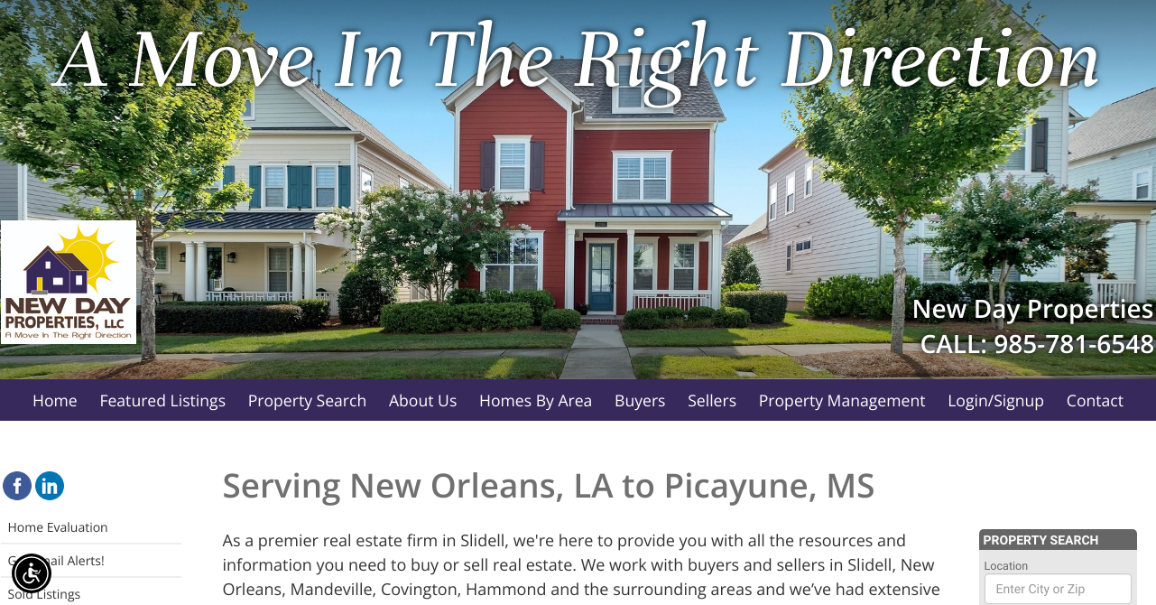 Slidell , LA Real Estate New Day Properties, Realtor